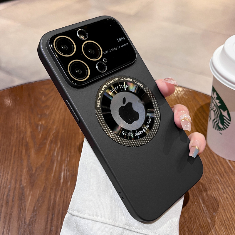 New Magnetic Magsafe Wireless Charging Phone Case For iPhone 14 13 12 Pro Max Logo Hole Camera Portection Cellphone Cover, Orange
New Magnetic Magsafe Wireless Charging Phone Case For iPhone 14 13 12 Pro Max Logo Hole Camera Portection Cellphone Cover, Orange