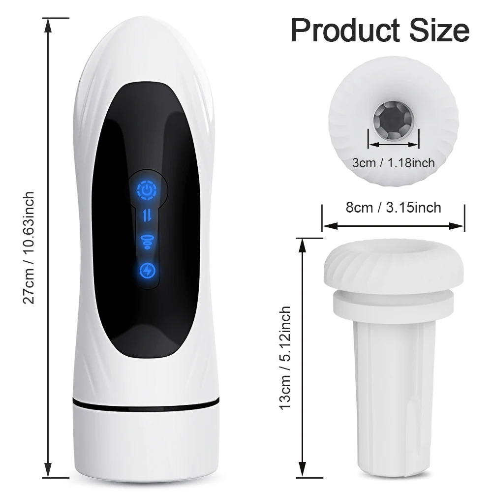Pump Toys Automatic Telescopic Sucking Masturbators for Men Male masturbator Cup Thrusting Masturbation Piston Adult Equipment Sex Toy 231130