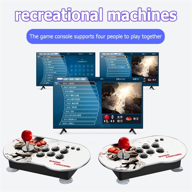 Portable Game Players MT6 4K HD Video Arcade Console 3D Dual Controller Joystick 10000 Games compatible Player for PS1 Accessories 231129