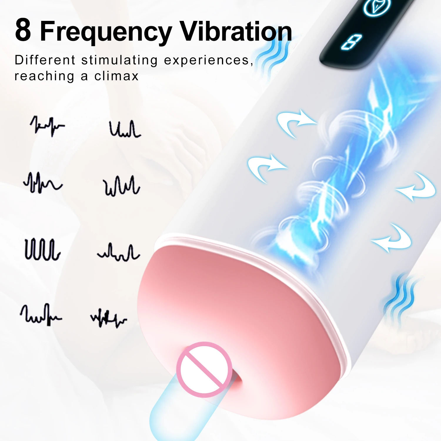 Pump Toys Automatic Male Masturbator Cup Strong Vibration Digital Blowjob Machine Real Pussy Masturbation Sex Toys for Men 18 231130