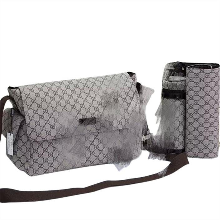 Diaper bag Waterproof Mommy diaper bag Baby Baby Zipper Brown plaid Print Sales Backpack Messenger Diaper Pile Tote Bag Fashion three-piece set S12
Diaper bag Waterproof Mommy diaper bag Baby Baby Zipper Brown plaid Print Sales Backpack Messenger Diaper Pile Tote Bag Fashion three-piece set S12