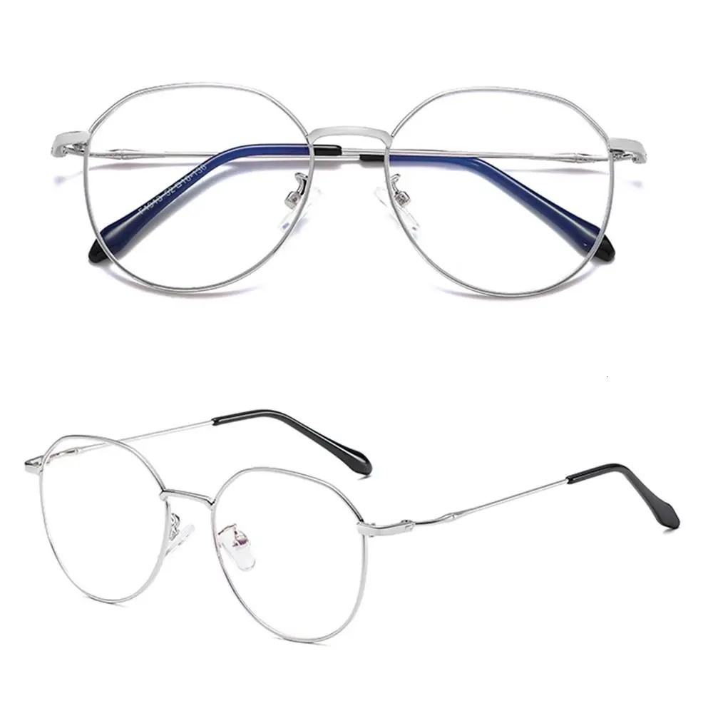 Sunglasses Frames Classic Transparent Computer Glasses Frame Women Men Anti Blue Light Round Eyewear Blocking Optical Spectacle Eyeglasses 231130