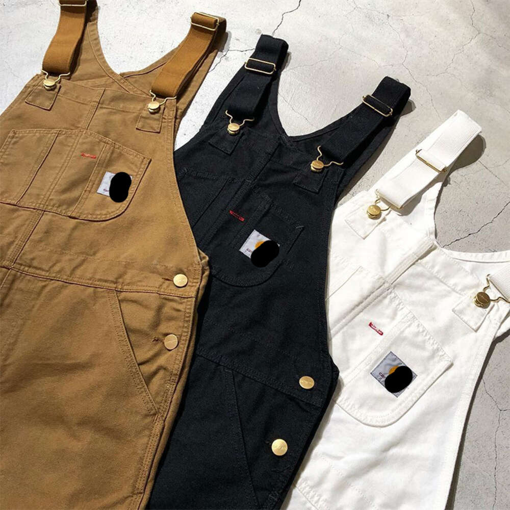 Lys Designer Jeans Top Quality Autumn/winter Workwear Denim Overalls Loose Couple Casual Straight Leg Pants for Men and Women