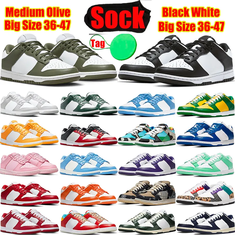 Bicycle shoes Dunks Low SB Running Shoes Men Women Medium Olive Black White Grey Fog University Blue Brazil Kentucky LeBron James Fruity Peb, Team green 36-47
Bicycle shoes Dunks Low SB Running Shoes Men Women Medium Olive Black White Grey Fog University Blue Brazil Kentucky LeBron James Fruity Peb, Team green 36-47