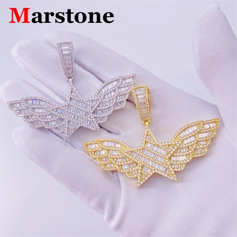 Chain 40 Styles Hip hop Trendy Pendant Zircon Men s Necklace Bracelet Copper Fine Jewelry for Men Women 231129