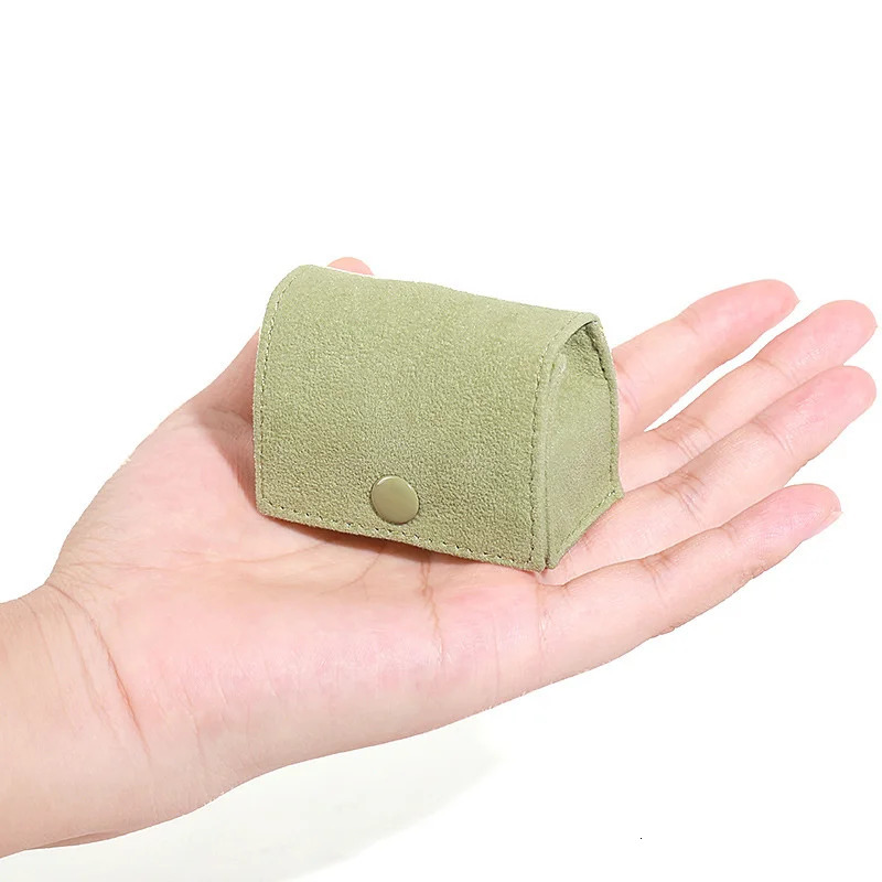 Watch Boxes Cases Mini Portable Cloth Bag Jewelry Box Ring Ear Studs Earring Small Earrings Travel 231130