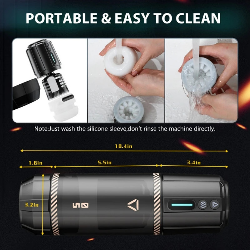 Pump Toys BeYoulover Telescopic Automatic Male Masturbator Vibration Rotation Blowjob Vagina Cup Masturbation Sex Toys forAdult 18 NOEL 231130