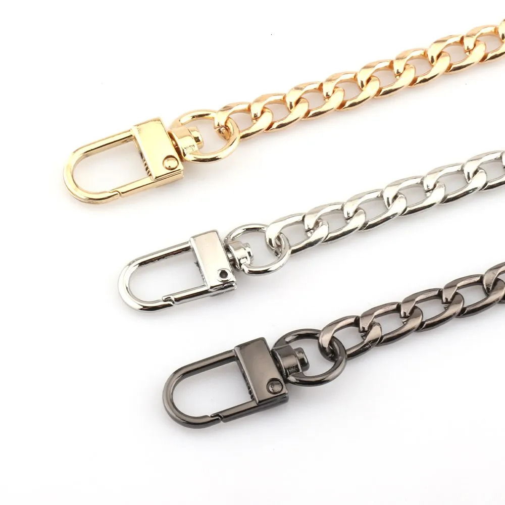 GoldSilverBlack Bag accessories Bag chain Hardware handbag accessories Metal alloy bag chain strap Shoulder bag strap 231129