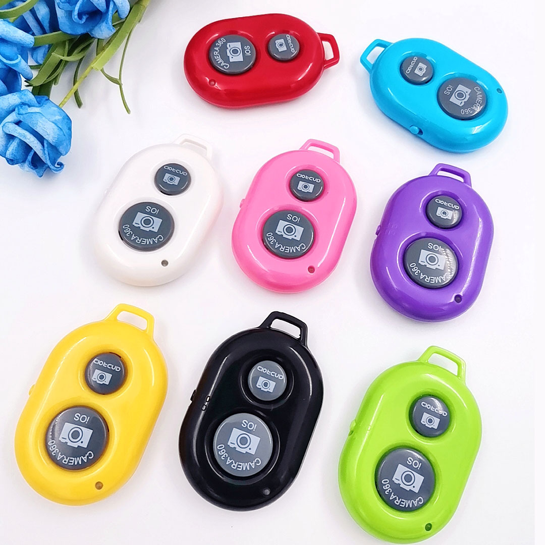Bluetooth Remote Shutter adapter Selfie Remote Control Camera Mobile phone Wireless Shutter Self pole Remote Shutte For iphone Samsung Huawei smartpho