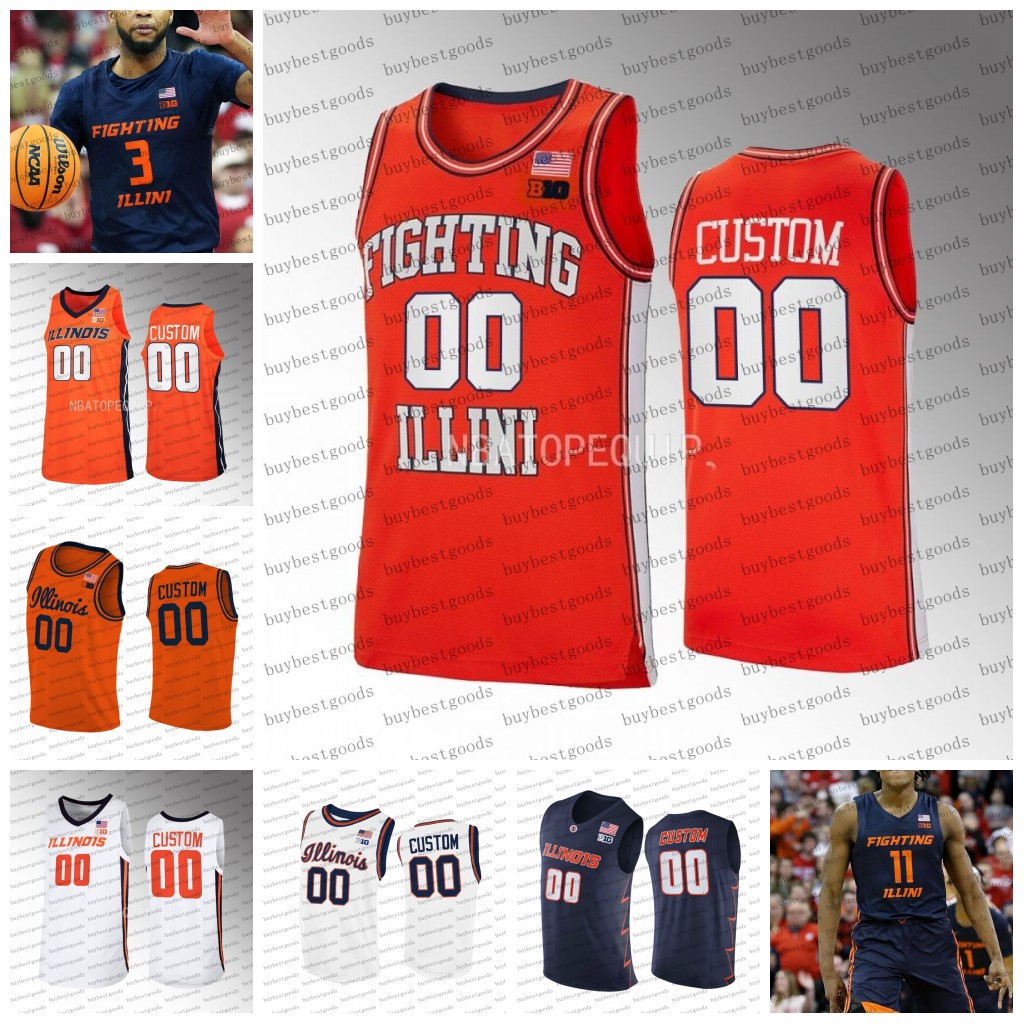 College Basketball Wears Custom Illinois Fighting Illini Basketball Jersey Demetri McCamey Deon Thomas James Augustine Malcolm Hill Dee Brown Ayo Dosunmu Kofi, Style
College Basketball Wears Custom Illinois Fighting Illini Basketball Jersey Demetri McCamey Deon Thomas James Augustine Malcolm Hill Dee Brown Ayo Dosunmu Kofi, Style