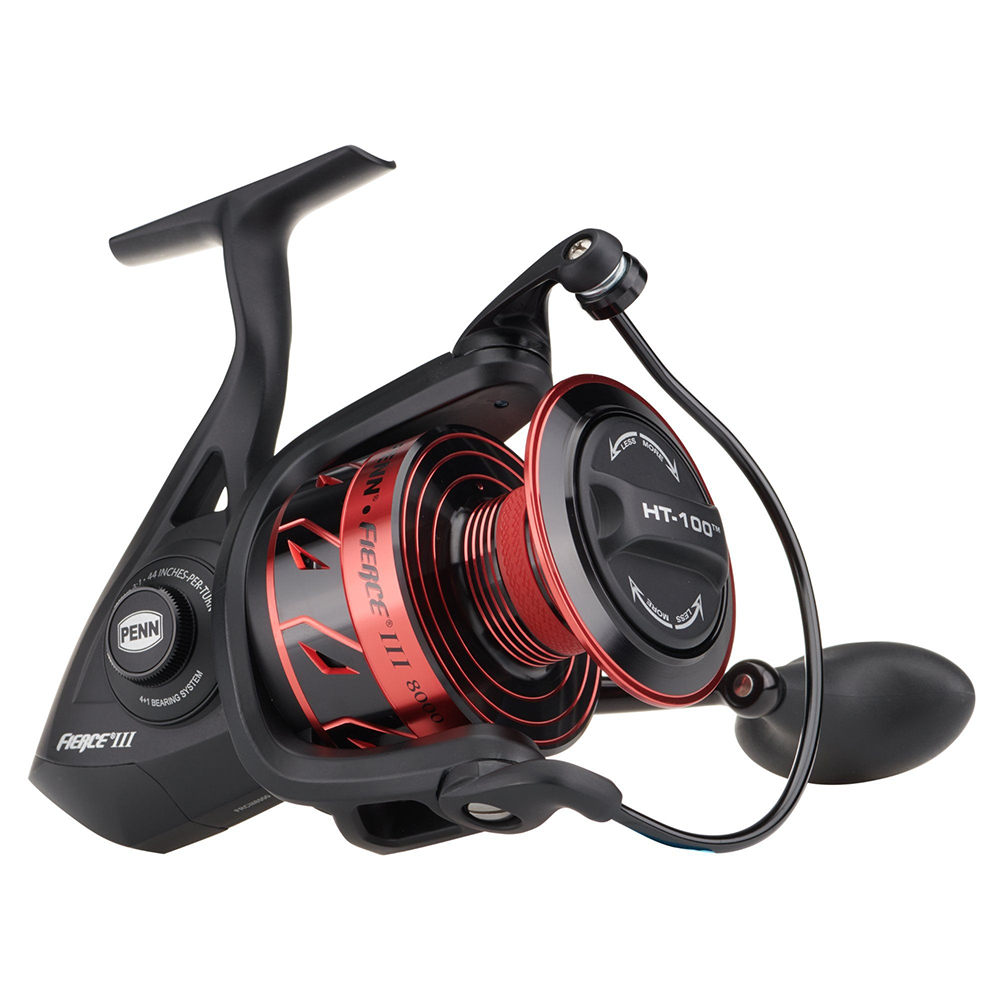Penn Fierce III Spinning Nearshore and Offshore Fishing Reel Size 8000
Penn Fierce III Spinning Nearshore and Offshore Fishing Reel Size 8000
