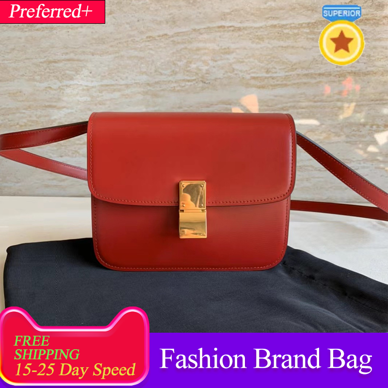 New Brand Ladies Bags Wholesale Triumph Lock Buckle Small Square Tofu Single Shoulder Messenger Old Flower Female