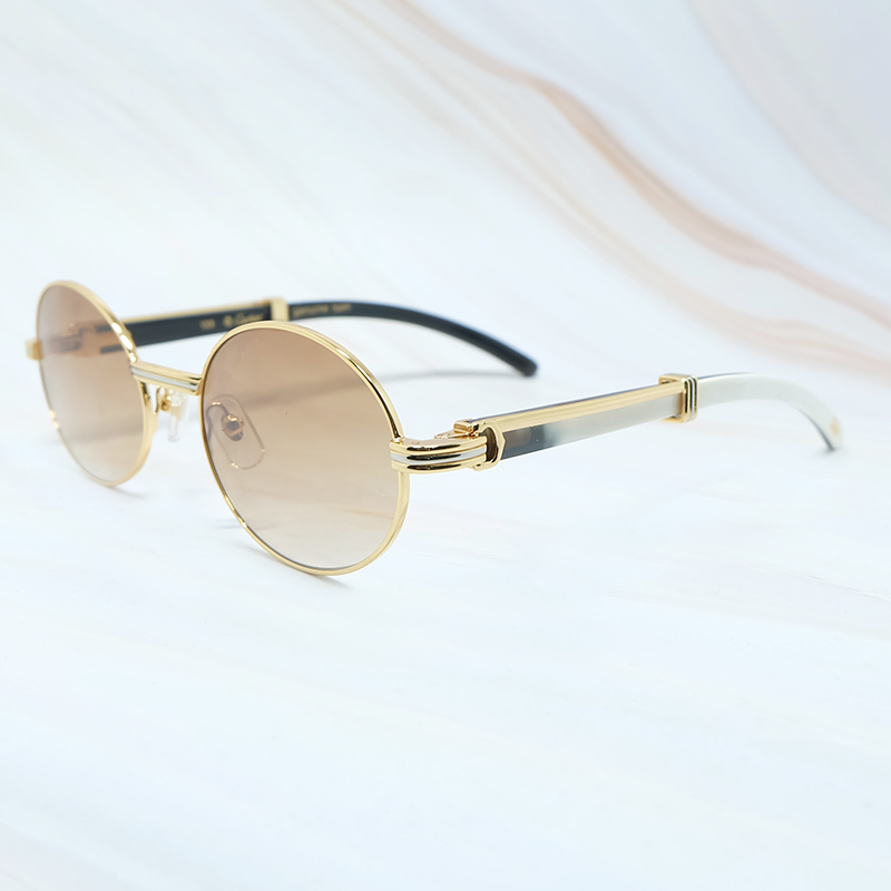 Natural Buffalo Horn Sun Cycg Sunglasses Mens Deisgner Carter Shades Eyewear Men And Women Glasses