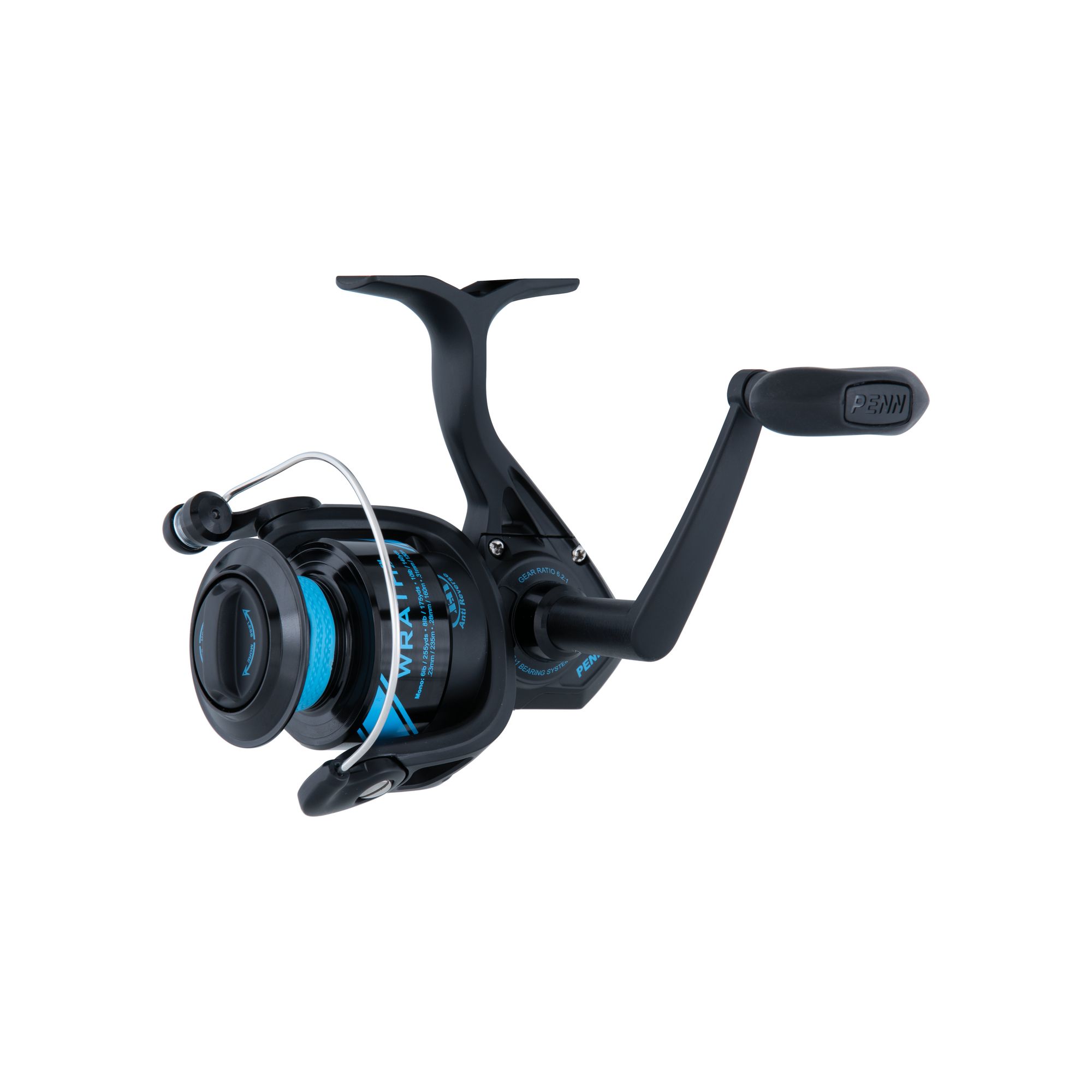 PENN Wrath Spinning Inshore/Nearshore Fishing Reel, Size 6000