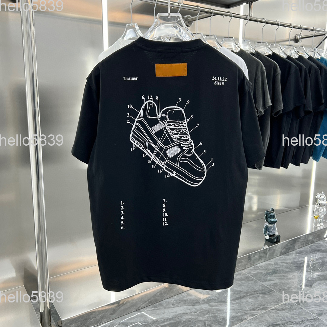 2023 Tees Mens Designers T Shirt Man Womens tshirts With Letters Print Short Sleeves Summer Shirts Men Loose Tees Asian size S-XXXL 413, Black
2023 Tees Mens Designers T Shirt Man Womens tshirts With Letters Print Short Sleeves Summer Shirts Men Loose Tees Asian size S-XXXL 413, Black