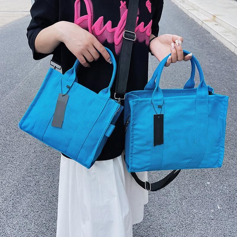 Designer The Tote Bag Women Handbag Shoulder bages Mini Leahter Canvas Crossbody Shopping Luxury Fashion Totes Bags Black Marc Handbags Jobobs Purse Marcjobob