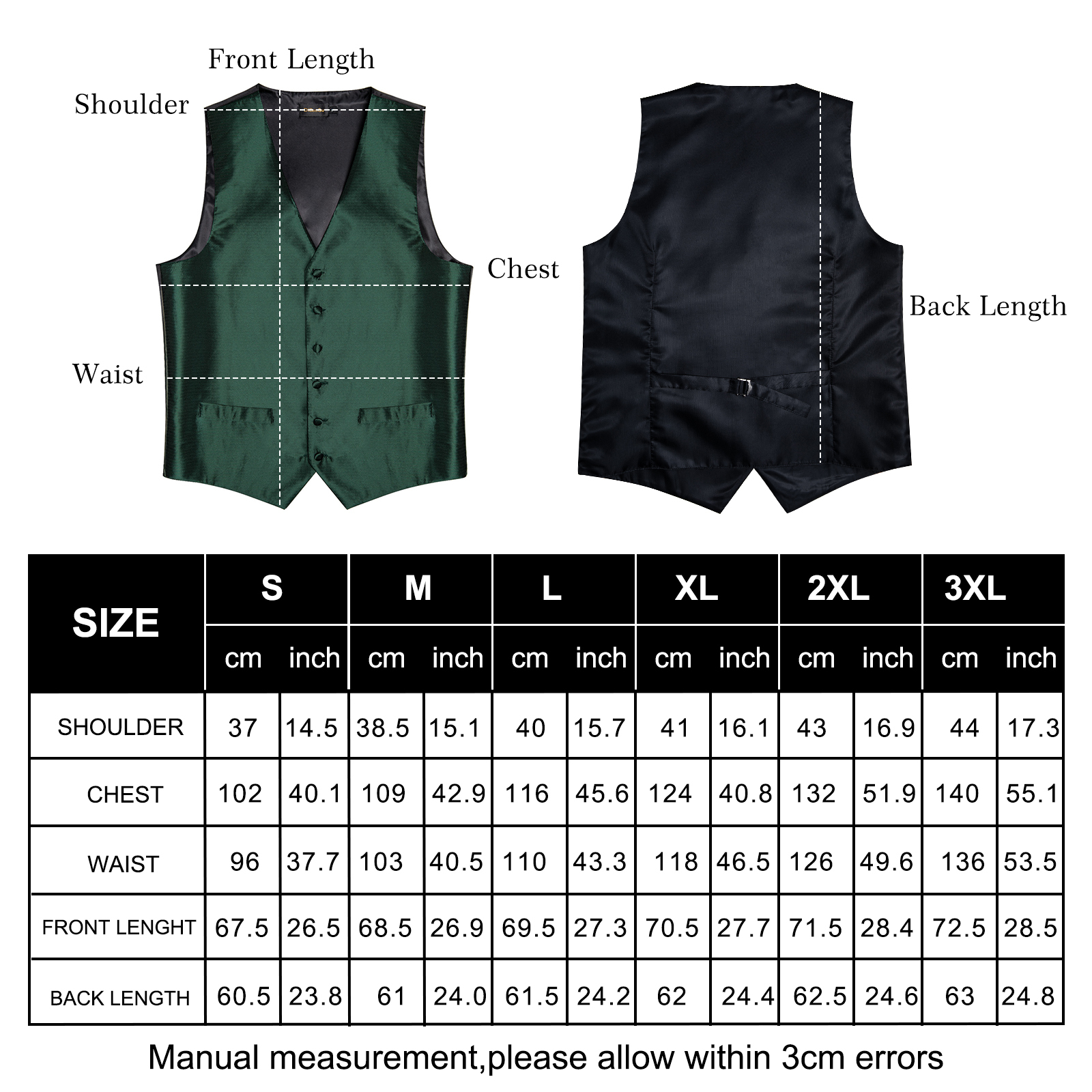 Mens Vests Mens Suit Vest Neck Tie Set Wedding Party Dress Paisley Solid Green Silk Waistcoat Tuxedo Male Blazer DiBanGu 230323