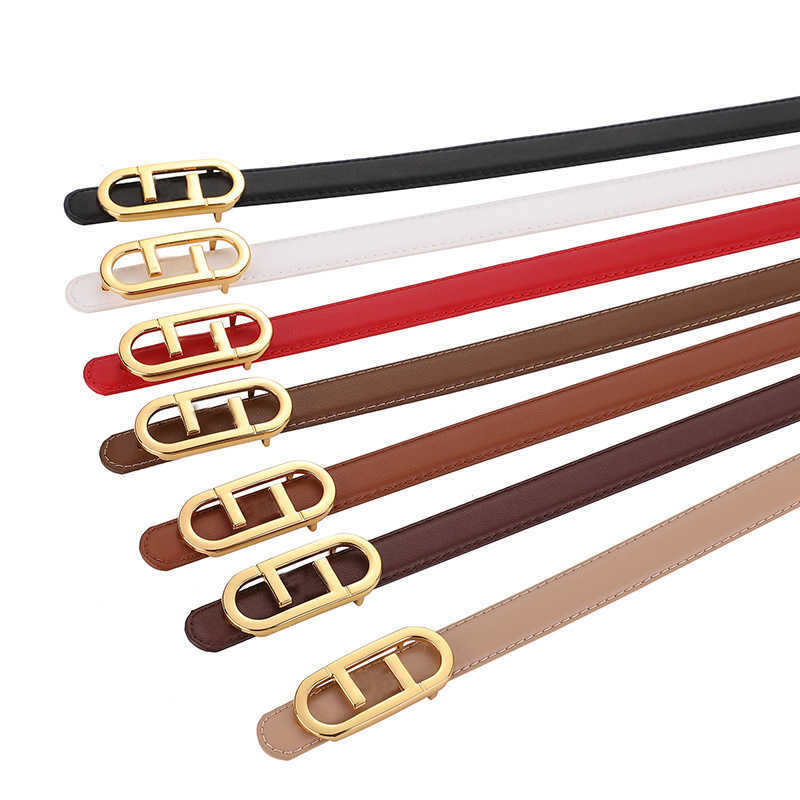 New Women Designer Brand Belt Letter Smooth Buckle Decorative Jeans Coat Thin Waist Bandwidth 1.8cm Casual Belts, Separate
New Women Designer Brand Belt Letter Smooth Buckle Decorative Jeans Coat Thin Waist Bandwidth 1.8cm Casual Belts, Separate