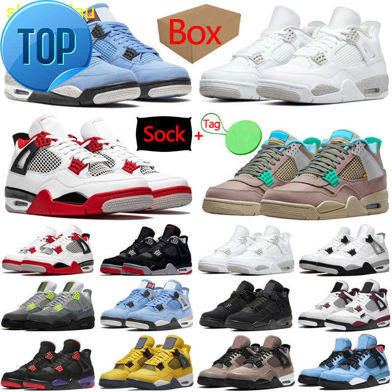 Sock&Tag 4 4s mens basketball shoes Lightning Shimmer University Blue White Oreo Cactus Jack Taupe Haze men trainers sports sneakers, #9 what the
Sock&Tag 4 4s mens basketball shoes Lightning Shimmer University Blue White Oreo Cactus Jack Taupe Haze men trainers sports sneakers, #9 what the