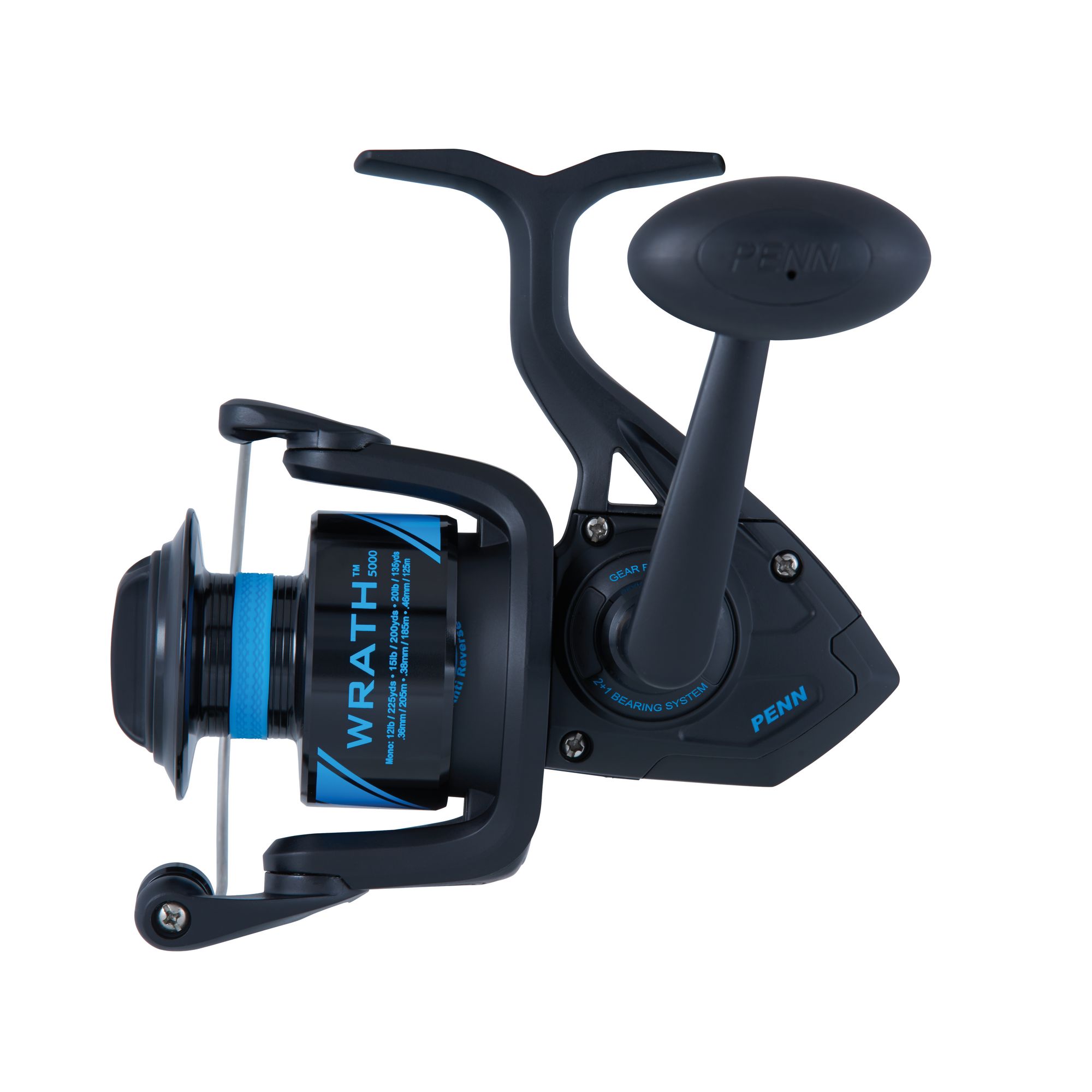 PENN Wrath Spinning Inshore/Nearshore Fishing Reel, Size 6000