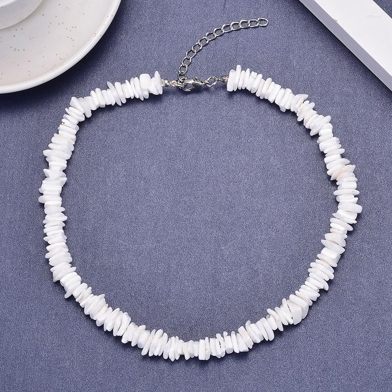 Choker White Natural Shell Chips Chain Adjustable Necklace Handmade Hawaii Beach Collar Necklaces Bracelets Jewelry
Choker White Natural Shell Chips Chain Adjustable Necklace Handmade Hawaii Beach Collar Necklaces Bracelets Jewelry