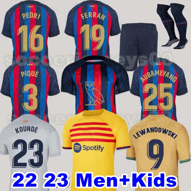 Camisetas de football LEWANDOWSKI SOCCER JERSEY MEMPHIS PEDRI BARCELONAS RAPHINHA FERRAN 21 22 23 ANSU FATI 2022 2023 F. DE JONG DEST kit shirt men kids sets uniforms, 22 23 home
Camisetas de football LEWANDOWSKI SOCCER JERSEY MEMPHIS PEDRI BARCELONAS RAPHINHA FERRAN 21 22 23 ANSU FATI 2022 2023 F. DE JONG DEST kit shirt men kids sets uniforms, 22 23 home