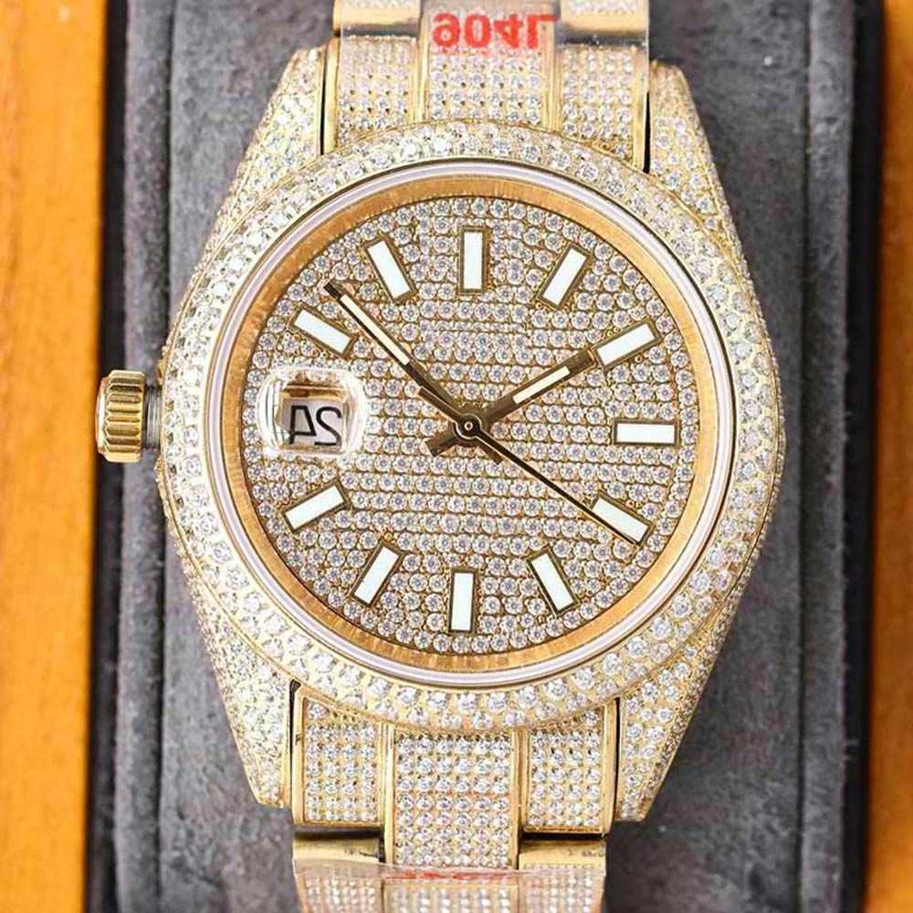 Other Watches Wristwatches Diamond Mens Watch Automatic Mechanical Watch 40mm Lady Wristwatch Made Of 904L Stainls Steel Montre de Luxe
Other Watches Wristwatches Diamond Mens Watch Automatic Mechanical Watch 40mm Lady Wristwatch Made Of 904L Stainls Steel Montre de Luxe