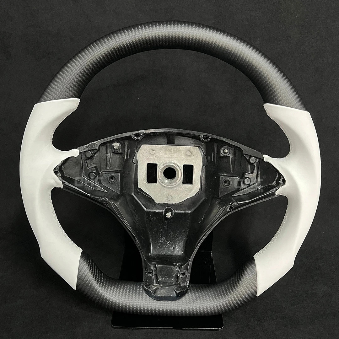 Carbon Fiber LED Driving Wheel for Tesla Model S LED Performance Steering Wheel