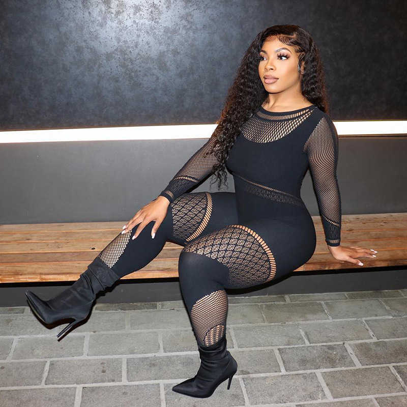 Designer Women Jumpsuits Fashion Solid Color Sexy Long Sleeve Pants Rompers Mesh, Brown
Designer Women Jumpsuits Fashion Solid Color Sexy Long Sleeve Pants Rompers Mesh, Brown