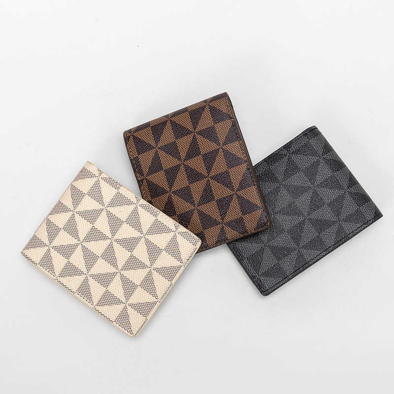 Wallets 2022 Luxury Brand Design Men Classic Fashion Money Purse Plaid Leather Slim Bifold Short Photo Credit Card Holders Y2301, Beige
Wallets 2022 Luxury Brand Design Men Classic Fashion Money Purse Plaid Leather Slim Bifold Short Photo Credit Card Holders Y2301, Beige
