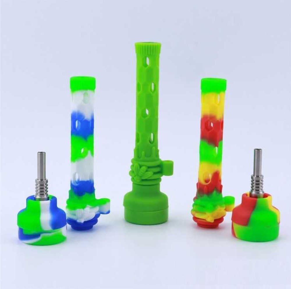 Hookahs 10mm Nector Collector kit bong two function oil rigs glass water pipe with case and titanium pin NC Kit
Hookahs 10mm Nector Collector kit bong two function oil rigs glass water pipe with case and titanium pin NC Kit
