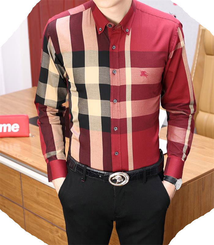 Fashion Mens Designer Spring and autumn new long-sleeved shirts men youth plaid business casual loose lapel shirts Men's Casual Shirts -XXXL, Customize
Fashion Mens Designer Spring and autumn new long-sleeved shirts men youth plaid business casual loose lapel shirts Men's Casual Shirts -XXXL, Customize