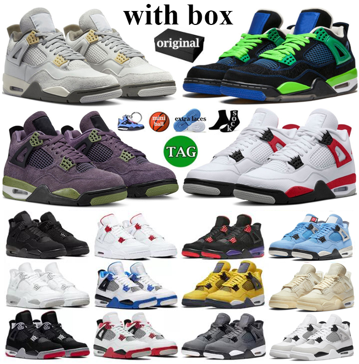 With Box Jumpman 4 Basketball Shoes Men Women 4s Doernbecher Photon Dust Canyon Purple Red Cement Midnight Navy Violet Ore Black Cat Mens Sports Sneakers
With Box Jumpman 4 Basketball Shoes Men Women 4s Doernbecher Photon Dust Canyon Purple Red Cement Midnight Navy Violet Ore Black Cat Mens Sports Sneakers