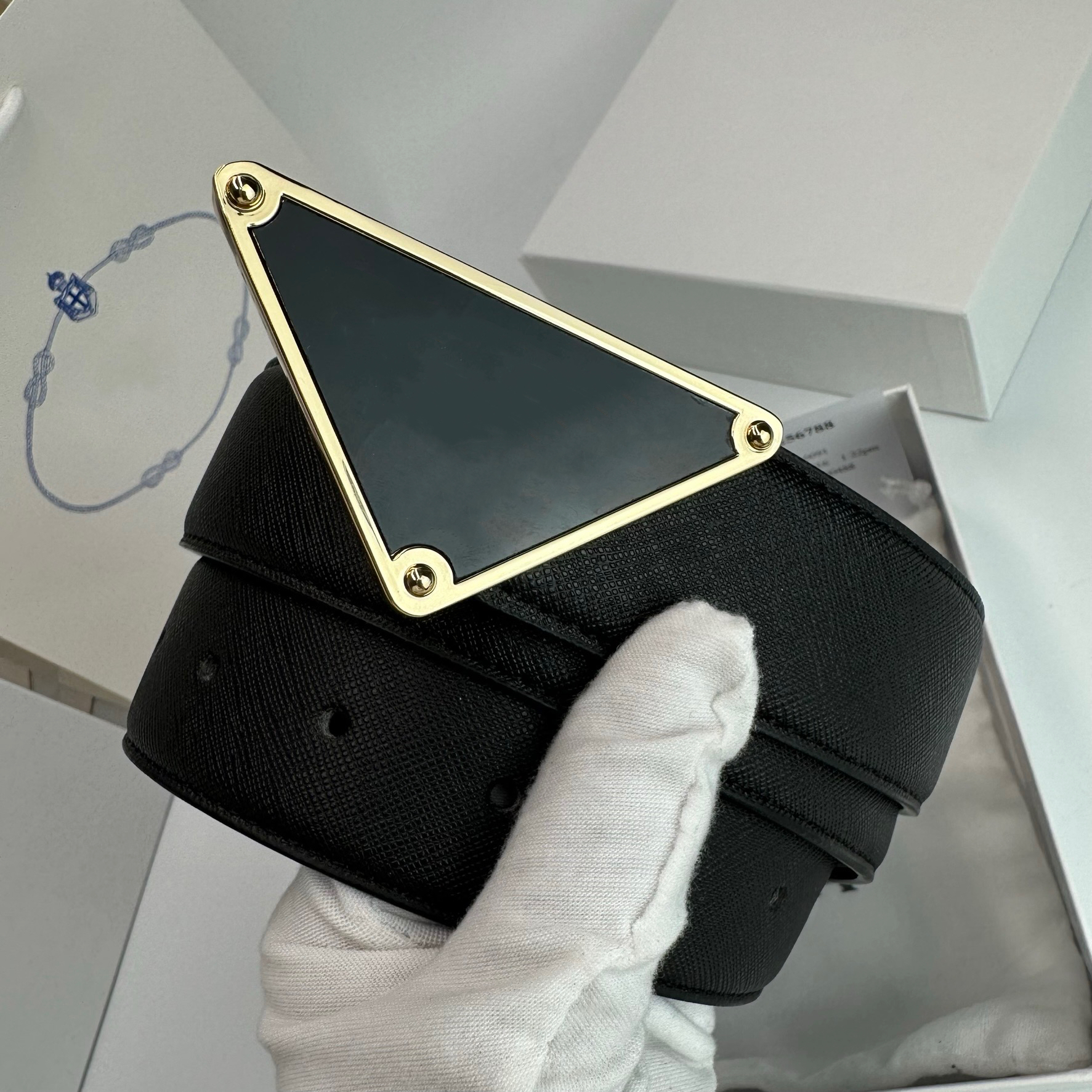 Mens belt luxury belt belts mens designer belts women gold Triangle buckle fashion classic genuine leather belt 40MM AAA belts for women designer belt