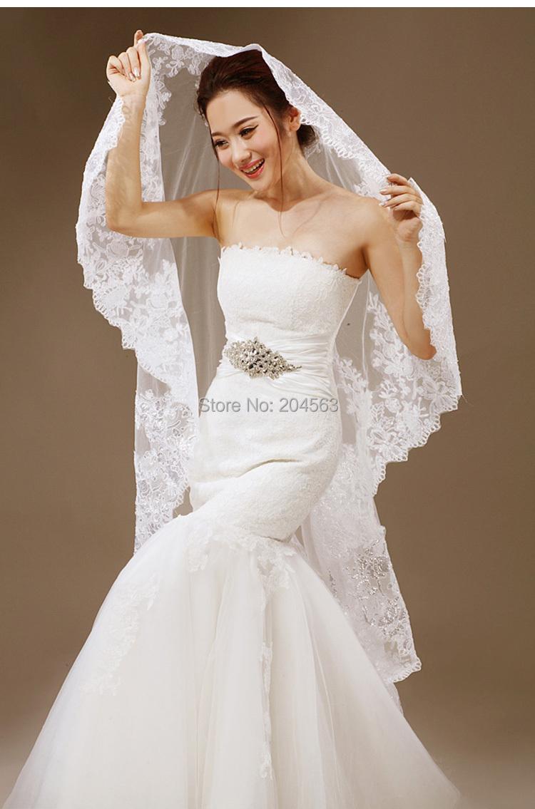 Bridal Veils Luxury One Layer Spark Lace Veil Wedding Without Edge Tulle For Bride With Comb Accessories, Ivory
Bridal Veils Luxury One Layer Spark Lace Veil Wedding Without Edge Tulle For Bride With Comb Accessories, Ivory