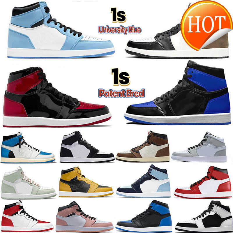 2022 Jumpman 1S Og men women high basketball shoes sneakers dark mocha bred patent heritage hyper royal university blue twist atmosphere 90K2, 34
2022 Jumpman 1S Og men women high basketball shoes sneakers dark mocha bred patent heritage hyper royal university blue twist atmosphere 90K2, 34