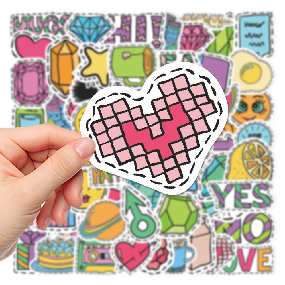 60PCS Skateboard Stickers Cartoon Small Fresh For Car Laptop Ipad Bicycle Motorcycle Helmet PS4 Phone Kids Toys DIY Decals Pvc Water Bottle Suitcase Decor, Multi colors
60PCS Skateboard Stickers Cartoon Small Fresh For Car Laptop Ipad Bicycle Motorcycle Helmet PS4 Phone Kids Toys DIY Decals Pvc Water Bottle Suitcase Decor, Multi colors