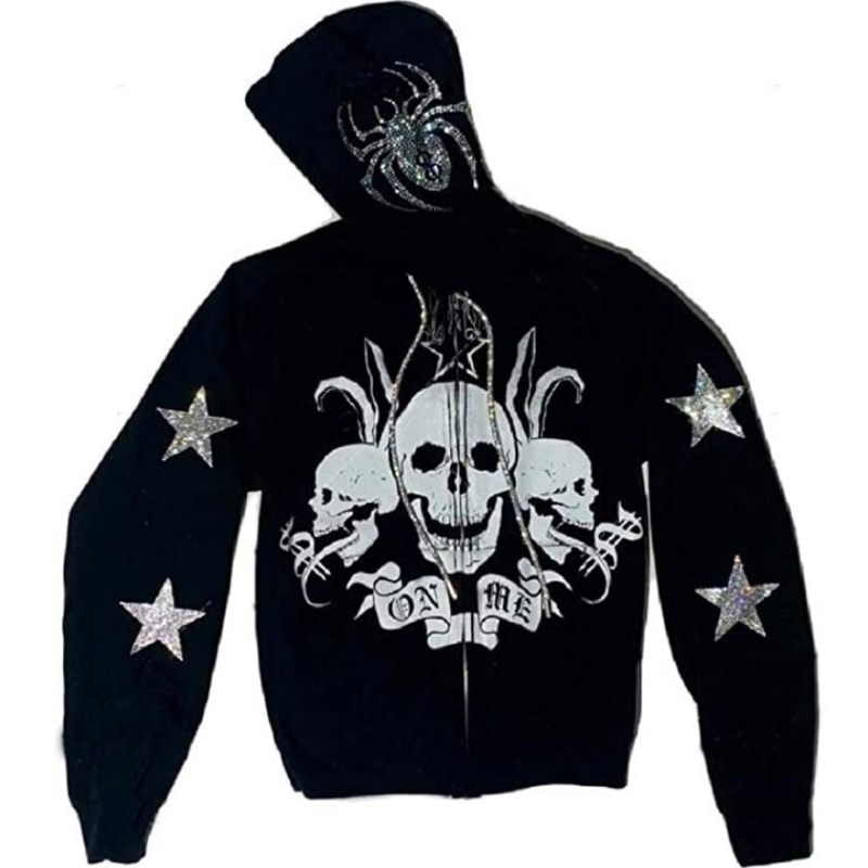 Hop Men Hip Men's Streetwear Jackets Hooded Jacket Archery Target Print Oversized Zip Up Harajuku Punk Grunge Couple Hoodie Y2k Clothes 92HZ, 648-black
Hop Men Hip Men's Streetwear Jackets Hooded Jacket Archery Target Print Oversized Zip Up Harajuku Punk Grunge Couple Hoodie Y2k Clothes 92HZ, 648-black