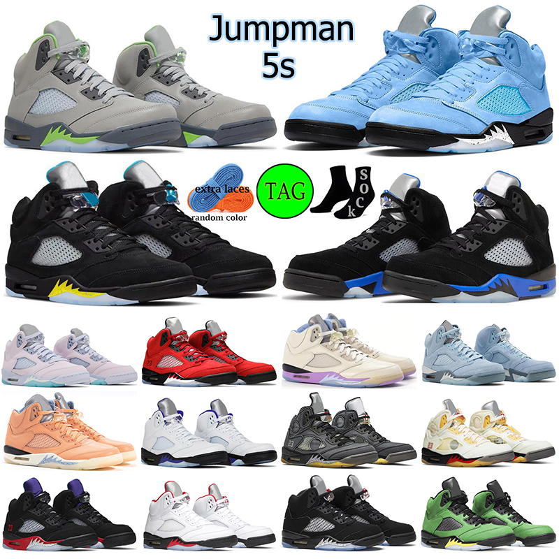 New Jumpman 5 5s Men Basketball Shoes Green Bean UNC Racer Blue Bird Aqua Top 3 Raging Bull Sail Oreo Metallic Silver Stealth Designer Mens Trainers Sports Sneakers, #10
New Jumpman 5 5s Men Basketball Shoes Green Bean UNC Racer Blue Bird Aqua Top 3 Raging Bull Sail Oreo Metallic Silver Stealth Designer Mens Trainers Sports Sneakers, #10