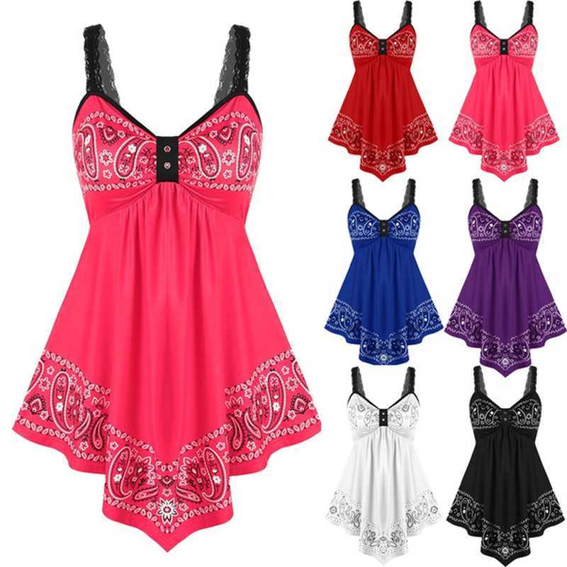 Women' Tanks Camis Tank Tops Women Summer Fashion Sleeveless V-neck Print Lace Top Casual Multi-colored Streetwear Elegant Ladies Tanks fashion Y2302, D5v255zs 
Women' Tanks Camis Tank Tops Women Summer Fashion Sleeveless V-neck Print Lace Top Casual Multi-colored Streetwear Elegant Ladies Tanks fashion Y2302, D5v255zs
