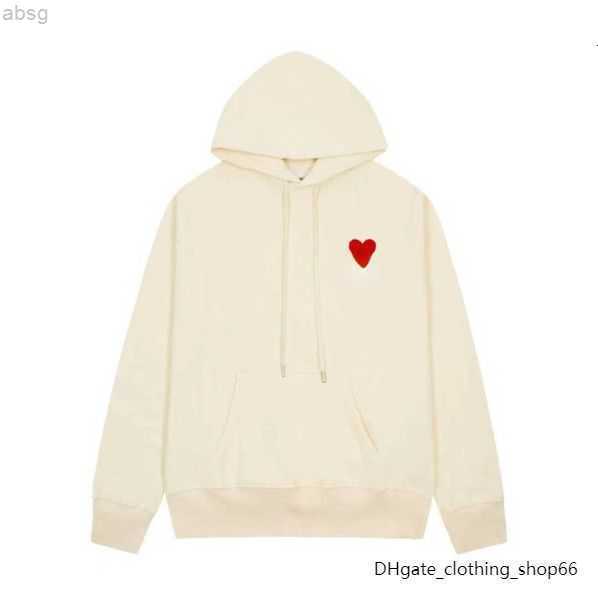 Hoodie Male and Female Designers Amis Paris Hooded Highs Quality Sweater Embroidered Red Love Winter Round Neck Jumper Couple Sweatshirts Yo
Hoodie Male and Female Designers Amis Paris Hooded Highs Quality Sweater Embroidered Red Love Winter Round Neck Jumper Couple Sweatshirts Yo