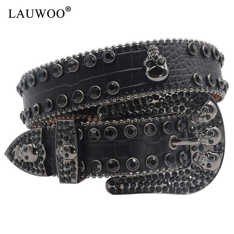 Belts Luxury Strap Men Women For Jean Western Cowgirl Cowboy Crystal Pin Buckle Fashion Diamond Studded 230202, Black
Belts Luxury Strap Men Women For Jean Western Cowgirl Cowboy Crystal Pin Buckle Fashion Diamond Studded 230202, Black