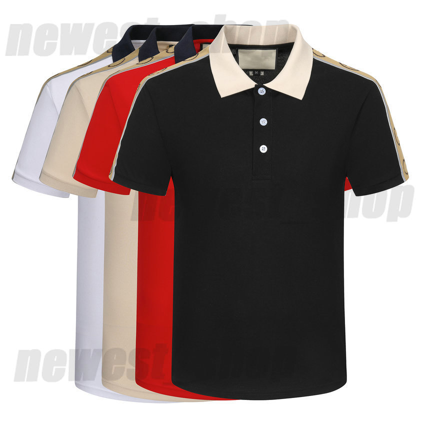 2023 Europe Italy mens polo shirts classical letter print T shirt Short Sleeve Lapel Stripe splicing polos shirts Couple Women Mens Designers luxury tShirts, White
2023 Europe Italy mens polo shirts classical letter print T shirt Short Sleeve Lapel Stripe splicing polos shirts Couple Women Mens Designers luxury tShirts, White