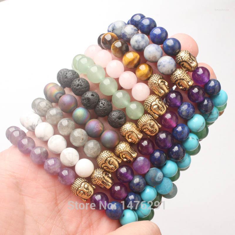 Strand Wholesale 8X8MM Volcano Lapis Amethysts Quartz Labradorite Aventurine Round Beads Golden Buddha Stretchy Bracelet Bangle 7"L
Strand Wholesale 8X8MM Volcano Lapis Amethysts Quartz Labradorite Aventurine Round Beads Golden Buddha Stretchy Bracelet Bangle 7"L