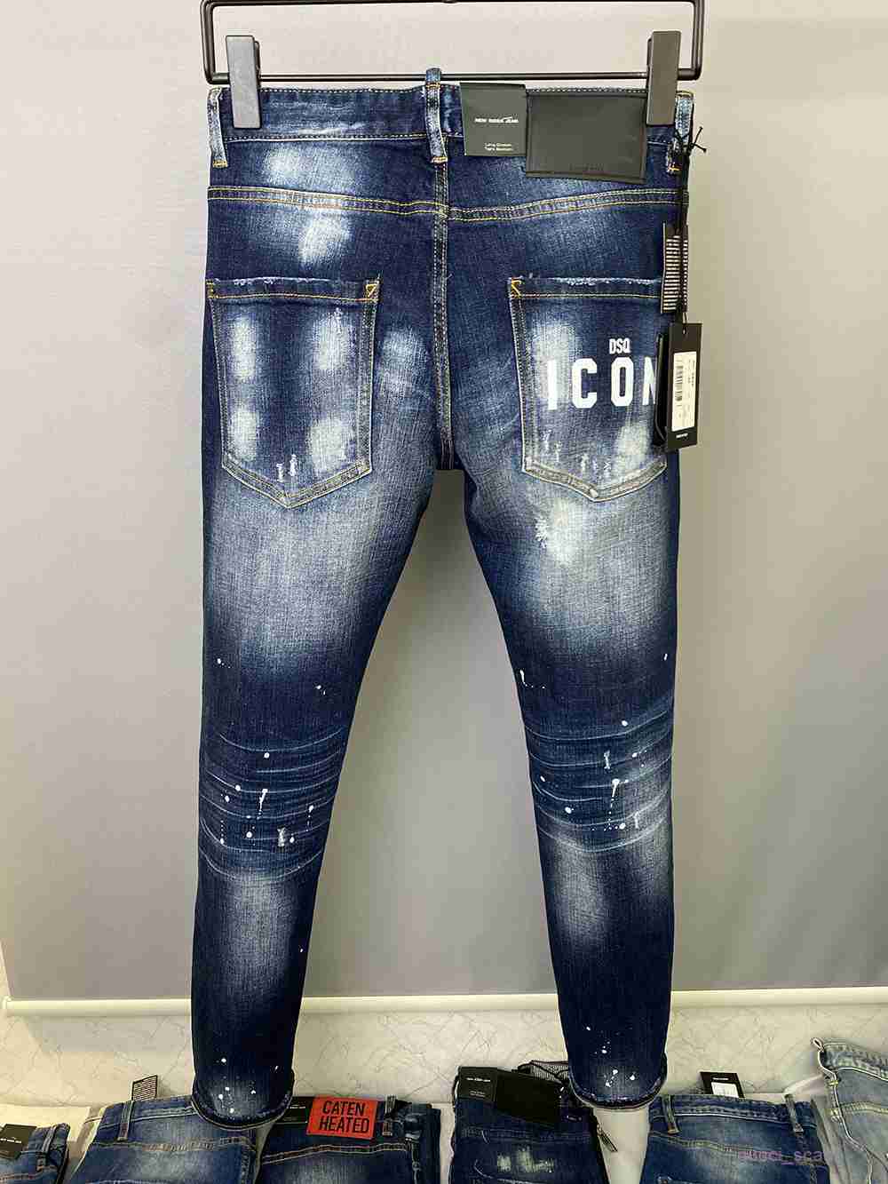 Dsq Jeans Mens Luxury Designer Skinny Ripped Cool Guy Causal Hole Denim Fashion Brand Fit Jean Men Washed Pants 61269, As picture
Dsq Jeans Mens Luxury Designer Skinny Ripped Cool Guy Causal Hole Denim Fashion Brand Fit Jean Men Washed Pants 61269, As picture