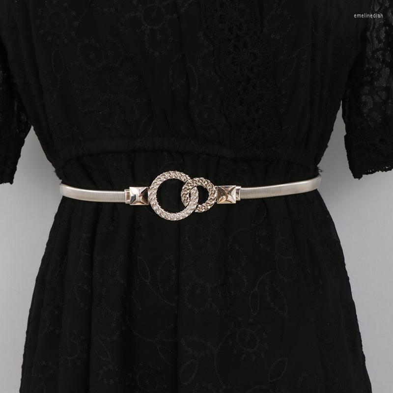 Belts Metal Silver Gold High Quality Stretch Waist Chain With Decorative Skirt Jeans Fashion Belt For Women Designer Corset PartyBelts Emel2, Black
Belts Metal Silver Gold High Quality Stretch Waist Chain With Decorative Skirt Jeans Fashion Belt For Women Designer Corset PartyBelts Emel2, Black