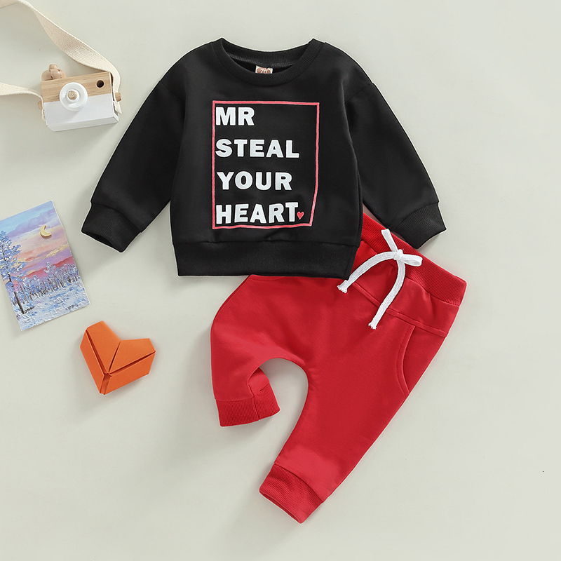 Clothing Sets 1110 Lioraitiin 03Years Toddler Boys Spring Autumn Outfit Long Sleeve O Neck Letter Print Tops Solid Drawstring Pant 230202, Red
Clothing Sets 1110 Lioraitiin 03Years Toddler Boys Spring Autumn Outfit Long Sleeve O Neck Letter Print Tops Solid Drawstring Pant 230202, Red