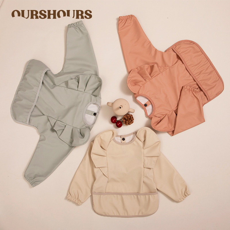 Bibs Burp Cloths Waterproof Baby Feeding Angel Wings Stuff Kids Long Sleeve Art Smock Antidirty Dinning Apron with Pocket for born 230202
Bibs Burp Cloths Waterproof Baby Feeding Angel Wings Stuff Kids Long Sleeve Art Smock Antidirty Dinning Apron with Pocket for born 230202