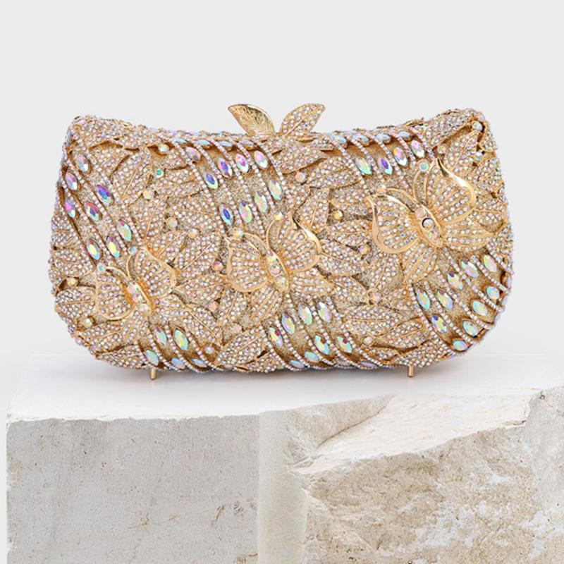 Evening Bags Crystal Rhinestone Butterfly Purse Elegant Gold Ladies Clutch Bag Luxury Wedding Bridal Messeger Handbags Prom BagEvening, Blue
Evening Bags Crystal Rhinestone Butterfly Purse Elegant Gold Ladies Clutch Bag Luxury Wedding Bridal Messeger Handbags Prom BagEvening, Blue