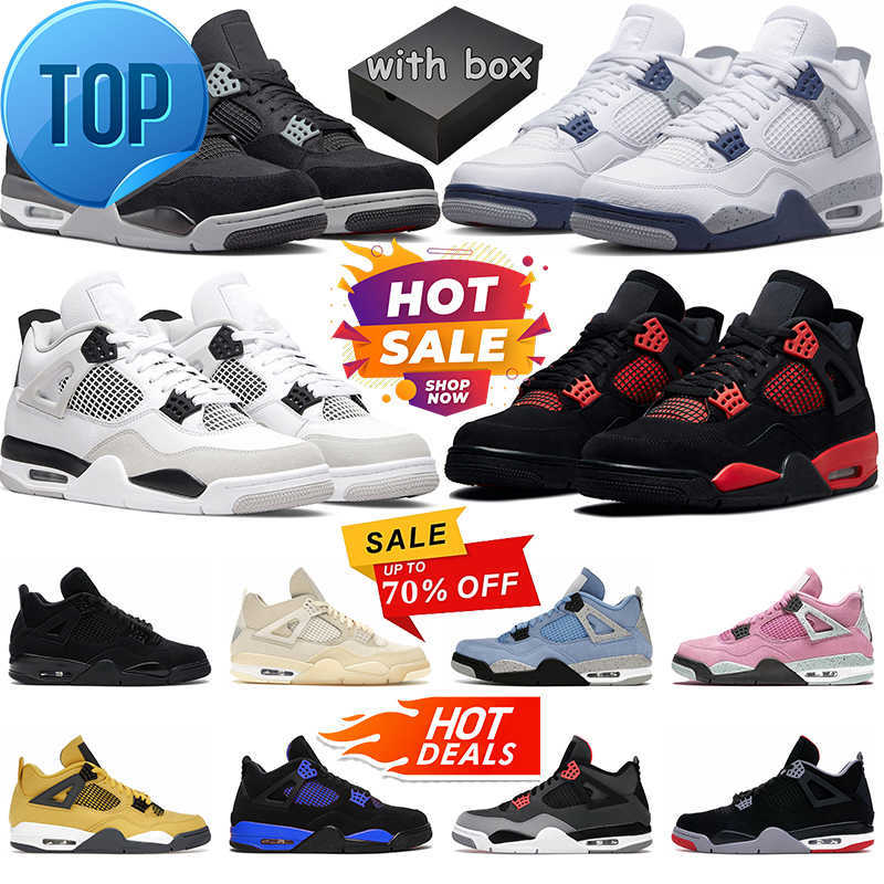 4 4s basketball shoes Midnight Navy Military Black Canvas University Blue Thunder Sail Infrared White Oreo Bred mens sports sneakers 41PT, 25
4 4s basketball shoes Midnight Navy Military Black Canvas University Blue Thunder Sail Infrared White Oreo Bred mens sports sneakers 41PT, 25